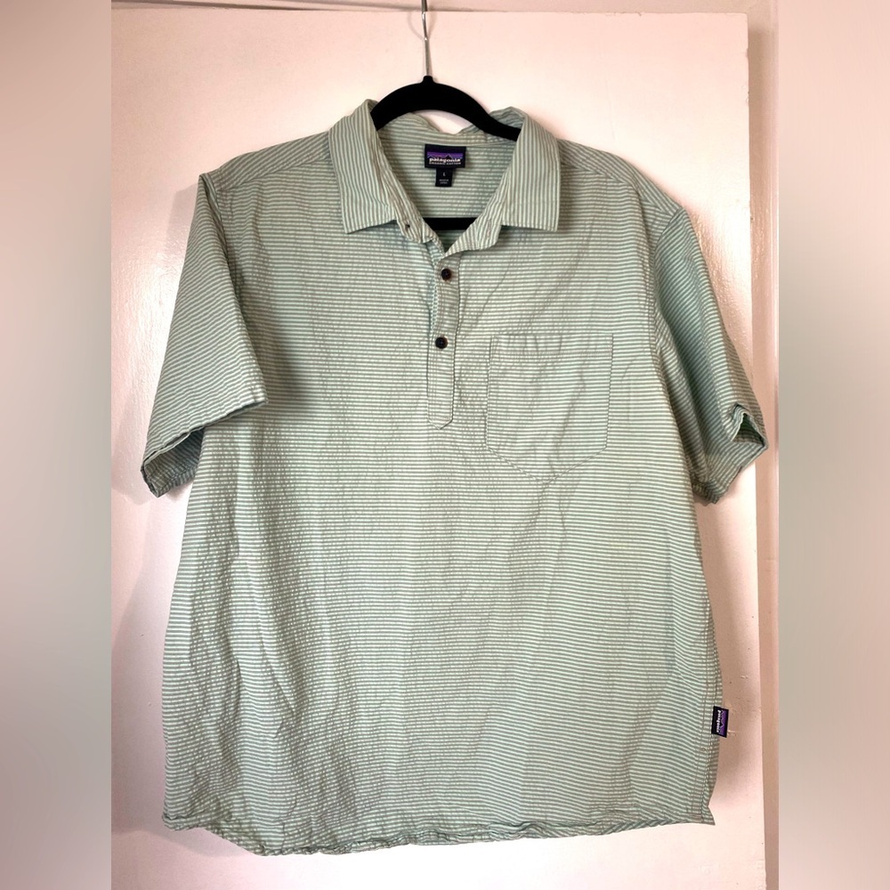 Patagonia Men's Pullover Shirt Gypsum Green
